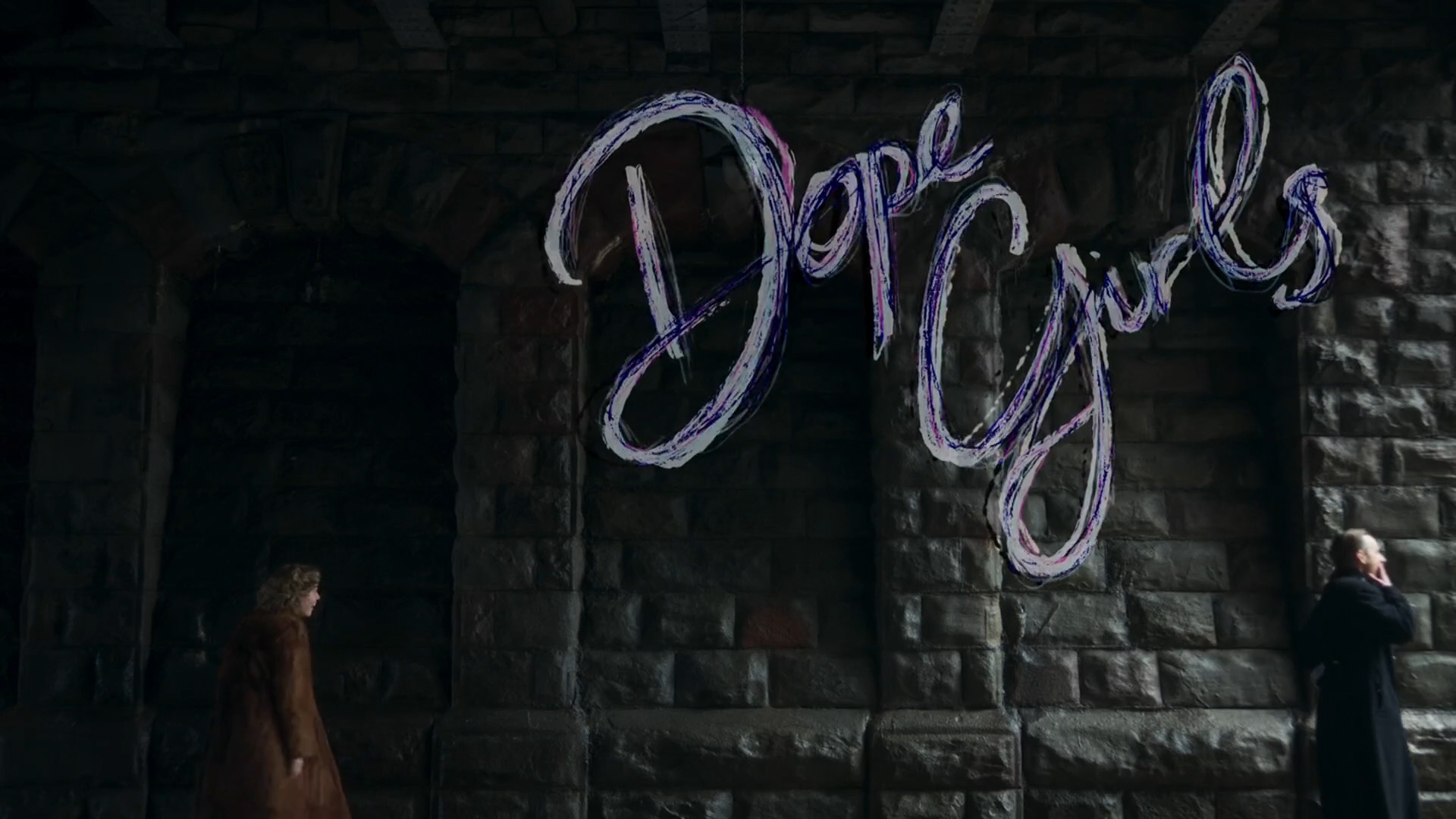 Dope Girls Title Cards by Peter Anderson Studio 01