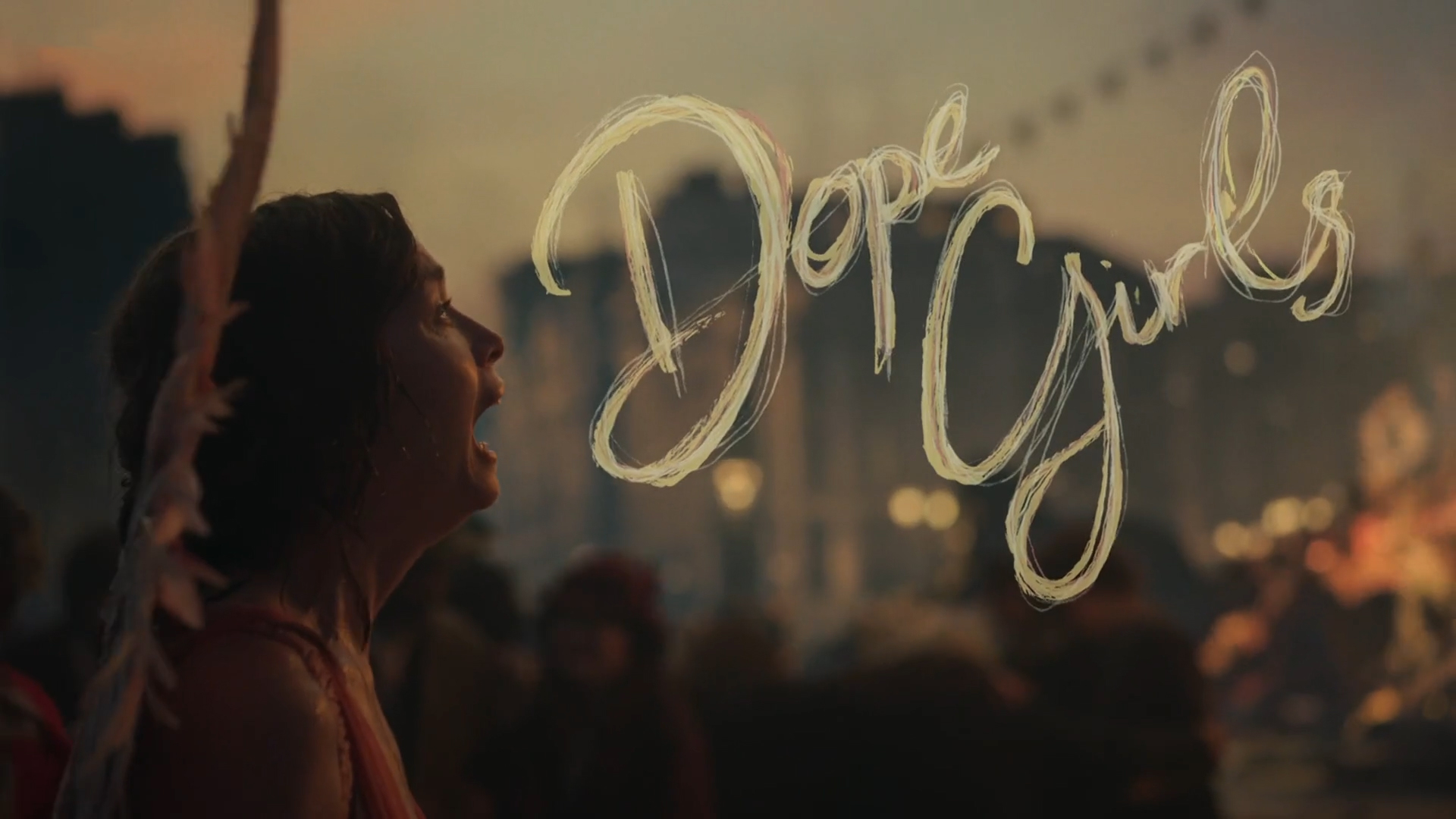 Dope Girls Title Cards by Peter Anderson Studio 06