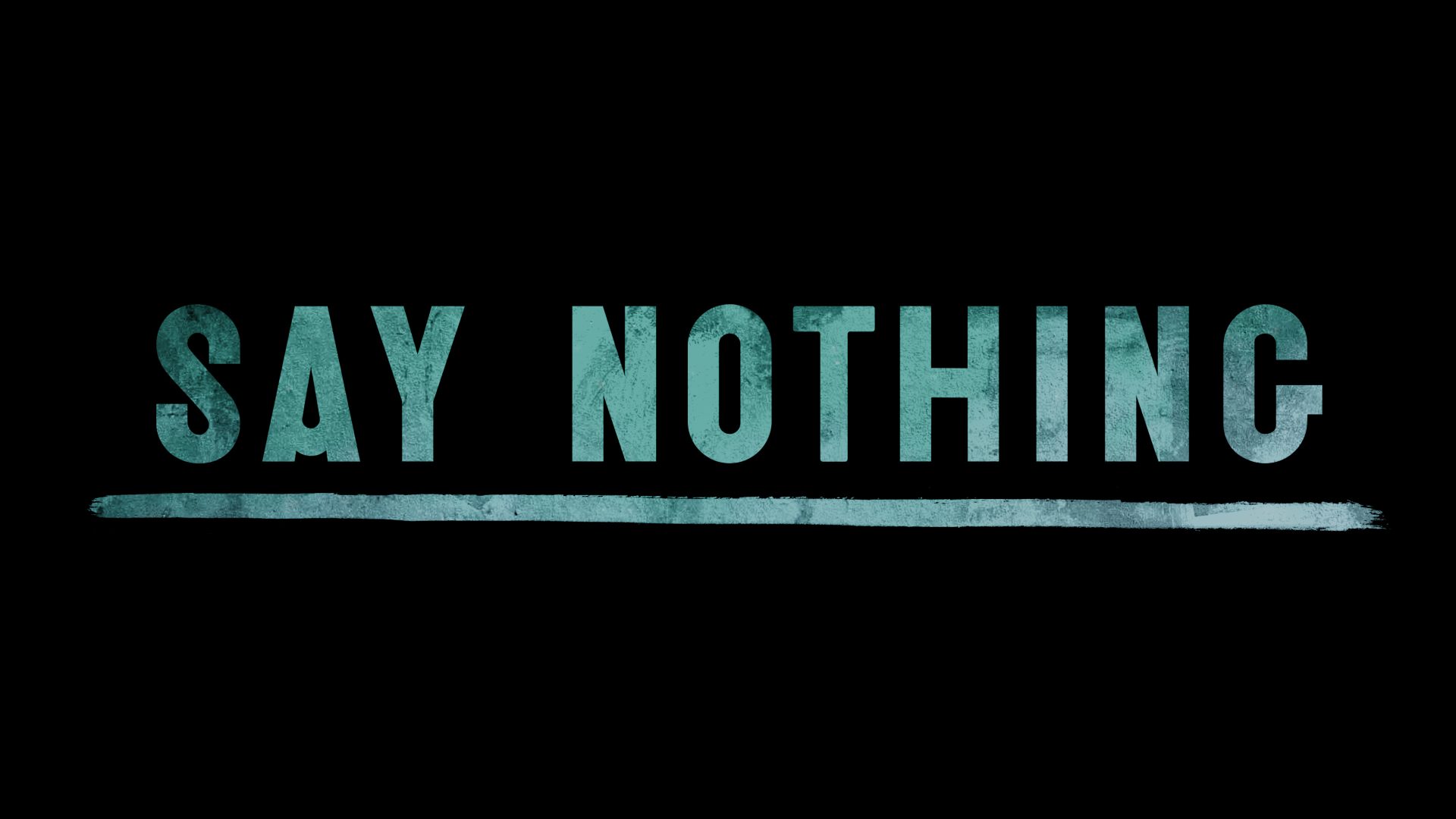 Peter Anderson Studio Say NothingIN SHOW and STING003