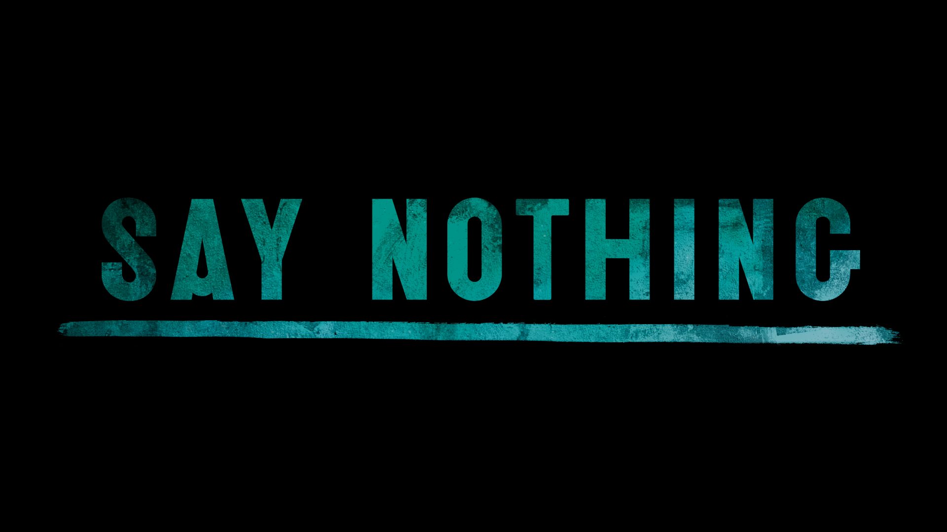 Peter Anderson Studio Say NothingIN SHOW and STING004