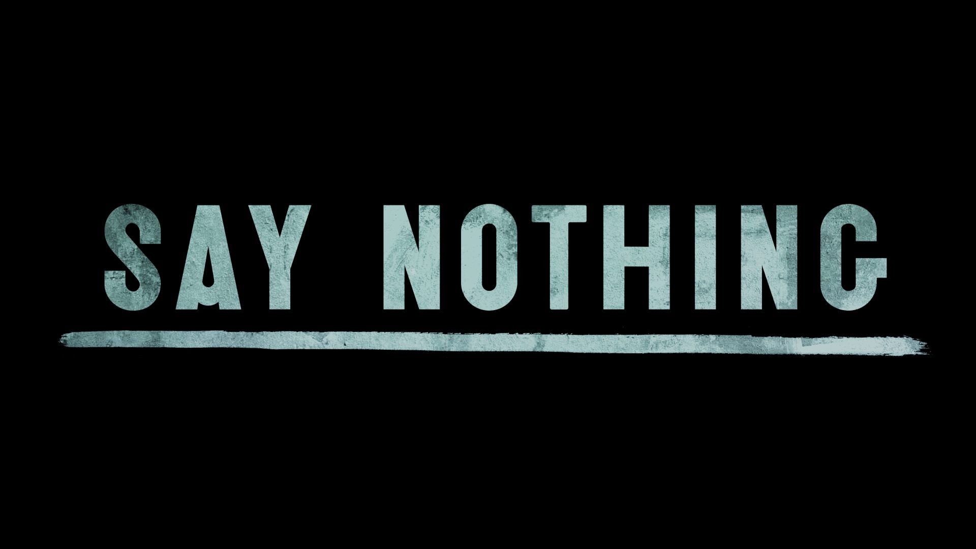 Peter Anderson Studio Say NothingIN SHOW and STING005